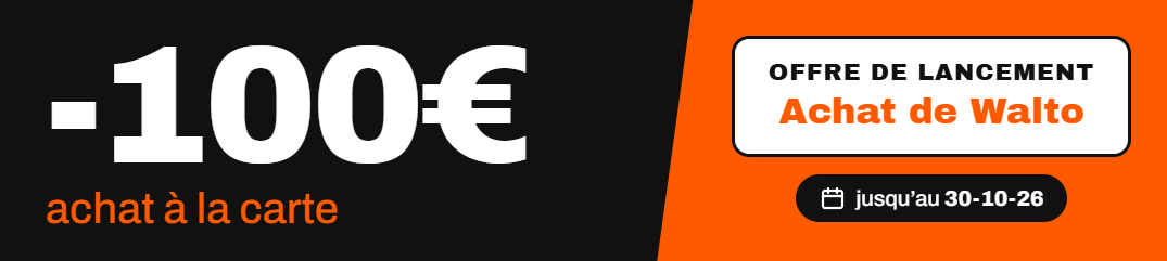 offre de lancement Walto